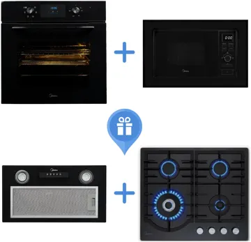 Духовой шкаф Midea MO22000GB черный + подарок