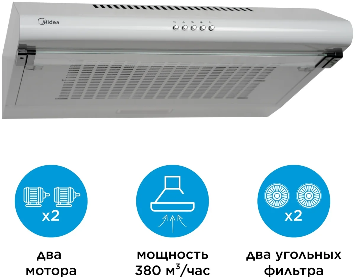 Асүй сорғышы Midea MH60T349 W ақ