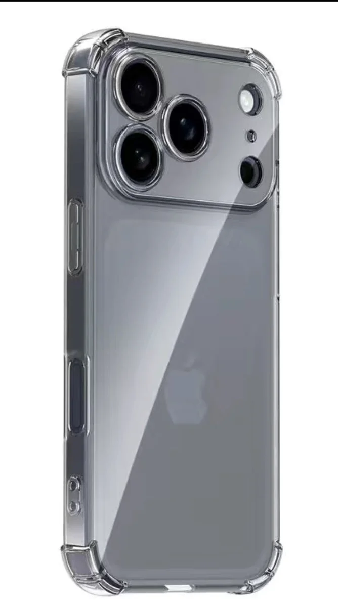 Чехол для Apple iPhone 17 Pro прозрачный