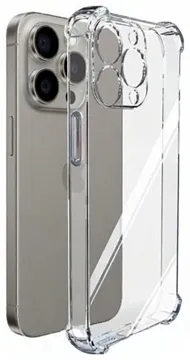 Чехол для Apple iPhone 15 Pro прозрачный