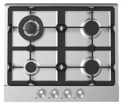 Газовая варочная поверхность Midea MG690TX серебристый