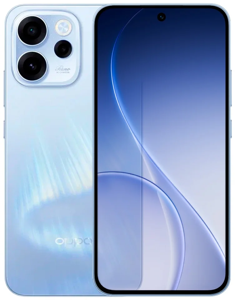 Смартфон OPPO Reno15F 5G 8 ГБ/256 ГБ голубой