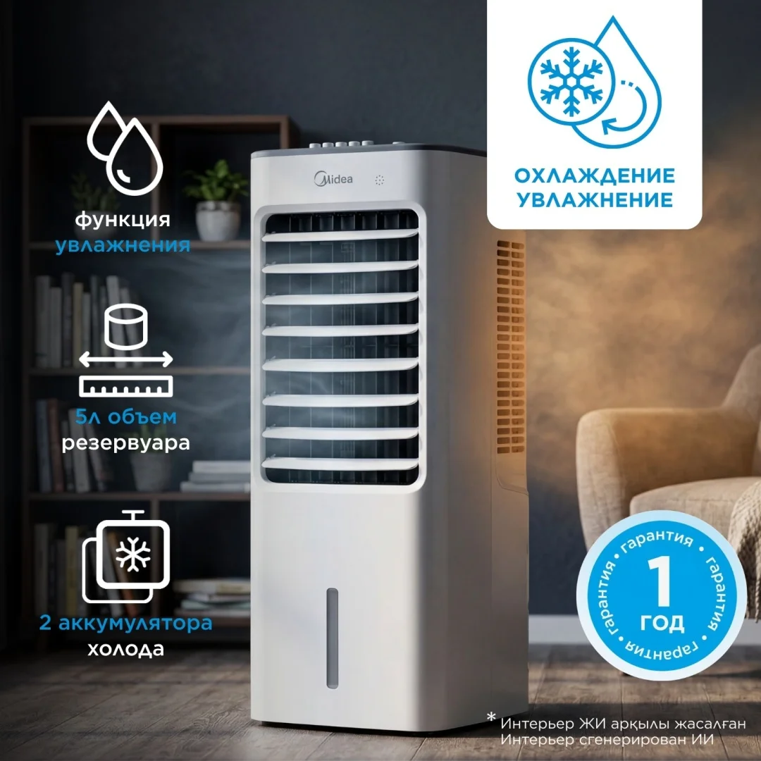 Midea AC100-18B белый
