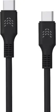 Кабель USB TypeC (M), 1 м, черный