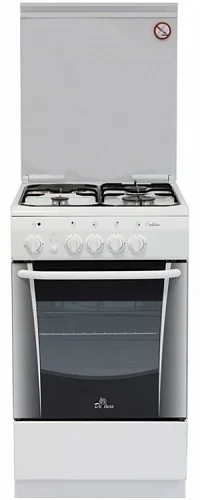 Кухонная плита De luxe 506031.01гэ кр белый