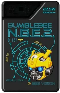Сыртқы аккумулятор Transformers TF-D10 10000 мАч 22.5 Вт қара