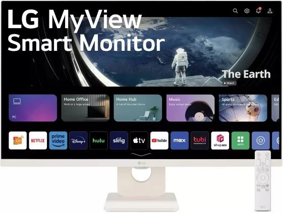 Монитор 27" LG 27SR50F-W.ARUZ белый
