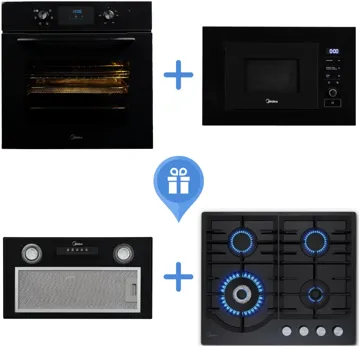 Духовой шкаф Midea MO22000GB черный + подарок