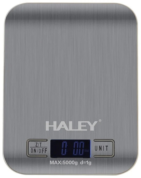 Кухонные весы Haley HY-5016 серебристый