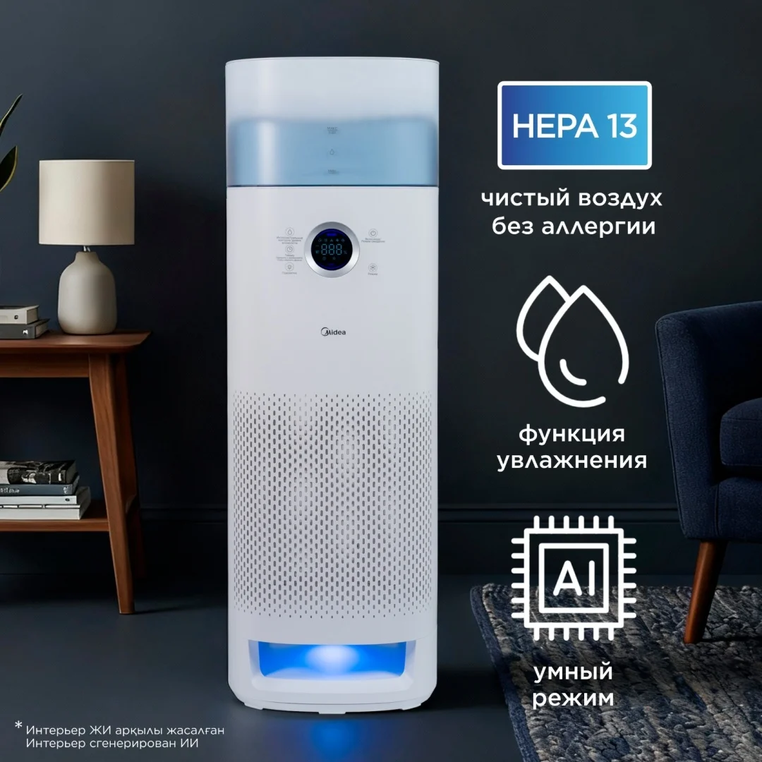 Тазартқыш-ылғалдандырғыш Midea KJ600F-LM1S ақ