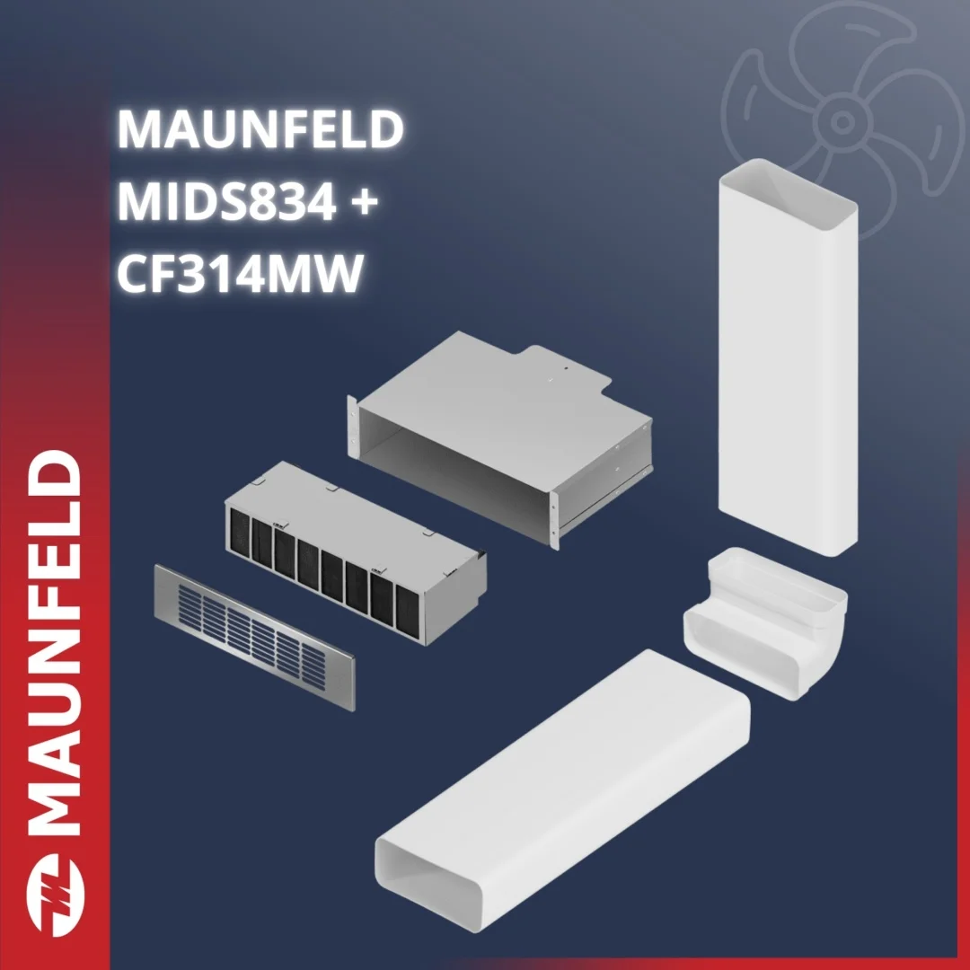 Соединитель воздуховодов MIDS834+CF314MW