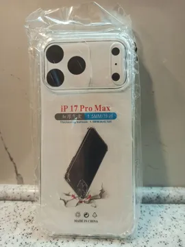 Чехол Celebrat для Apple iPhone 17 Pro Max прозрачный