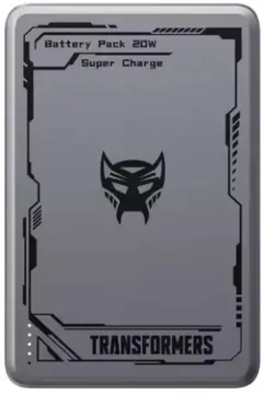 Сыртқы аккумулятор Transformers TF-D29 5000 мАч 20 Вт сұр