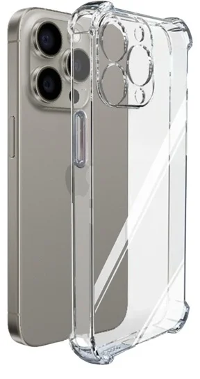 Для Apple iPhone 15 Pro прозрачный