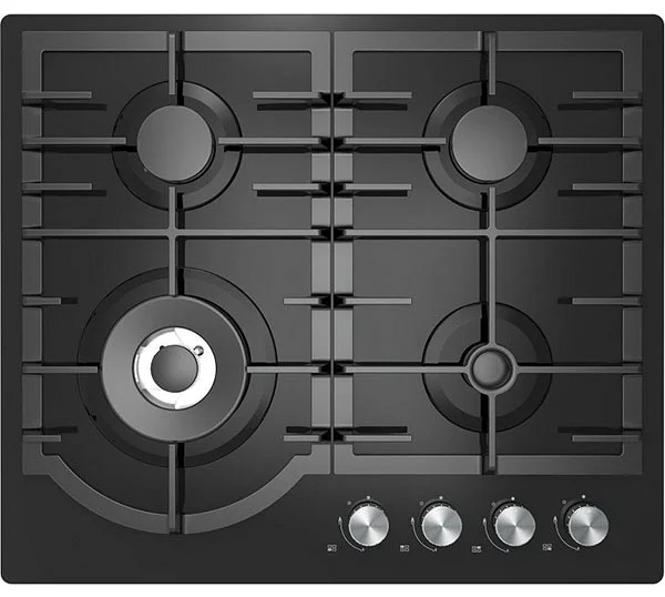 Газовая варочная поверхность Midea MG696TGB черный