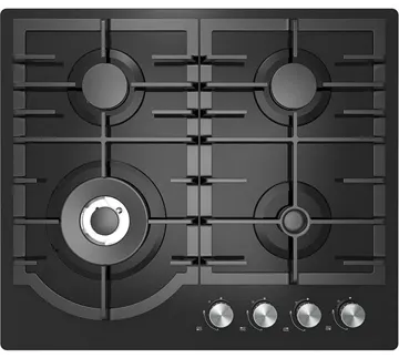 Газовая варочная поверхность Midea MG696TGB черный
