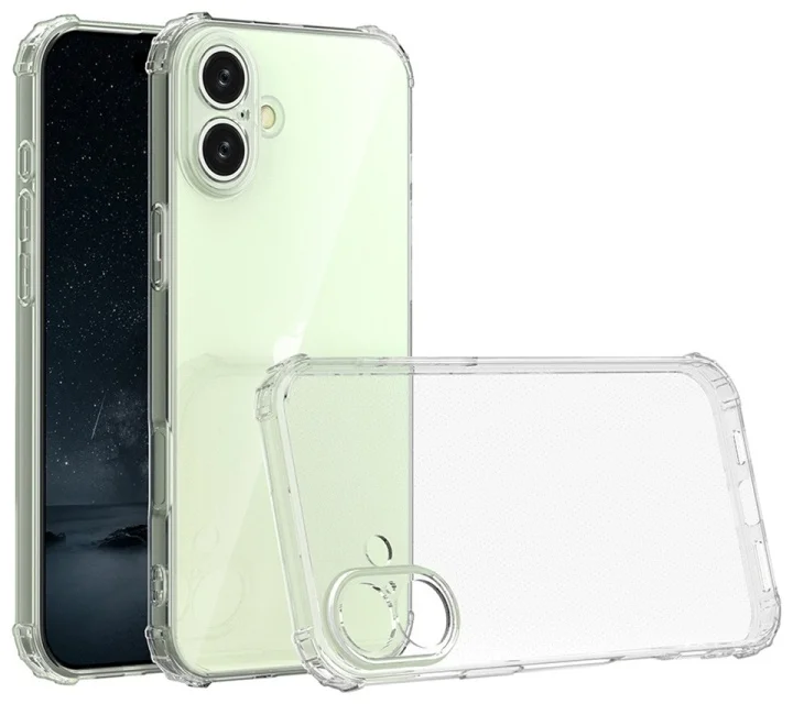 Чехол для Apple iPhone 16 прозрачный
