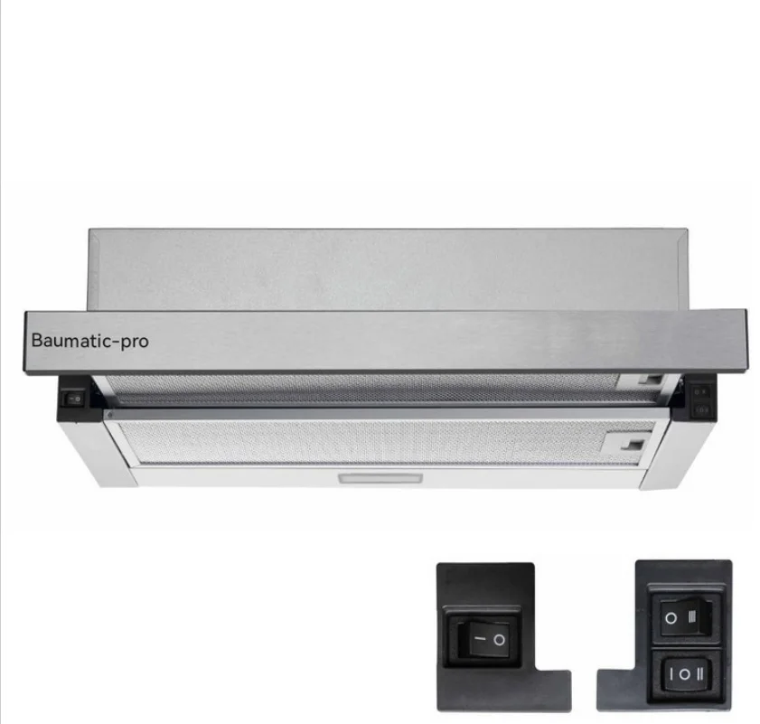 Вытяжка Baumatic-PRO TH0960-inox серебристый