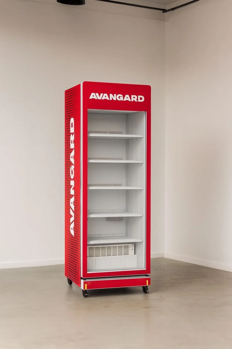 Тоңазытқыш витрина AVANGARD GSV-618 қызыл