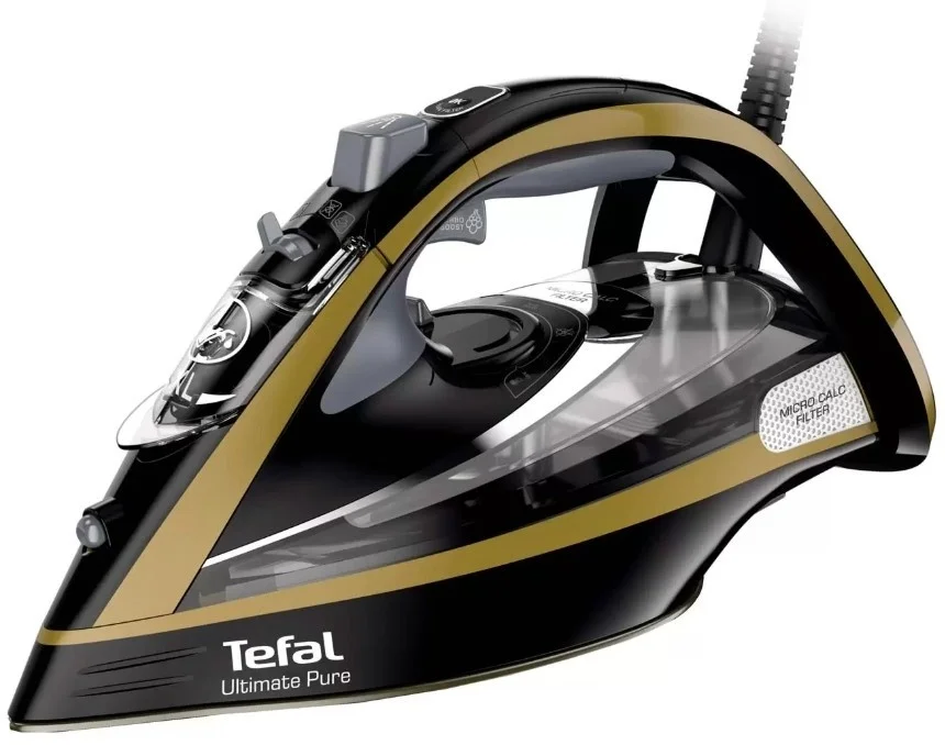 Утюг Tefal Ultimate Pure FV9865E0 золотистый