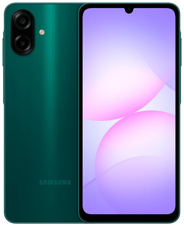 Смартфон Samsung Galaxy A07 6 ГБ/128 ГБ зеленый