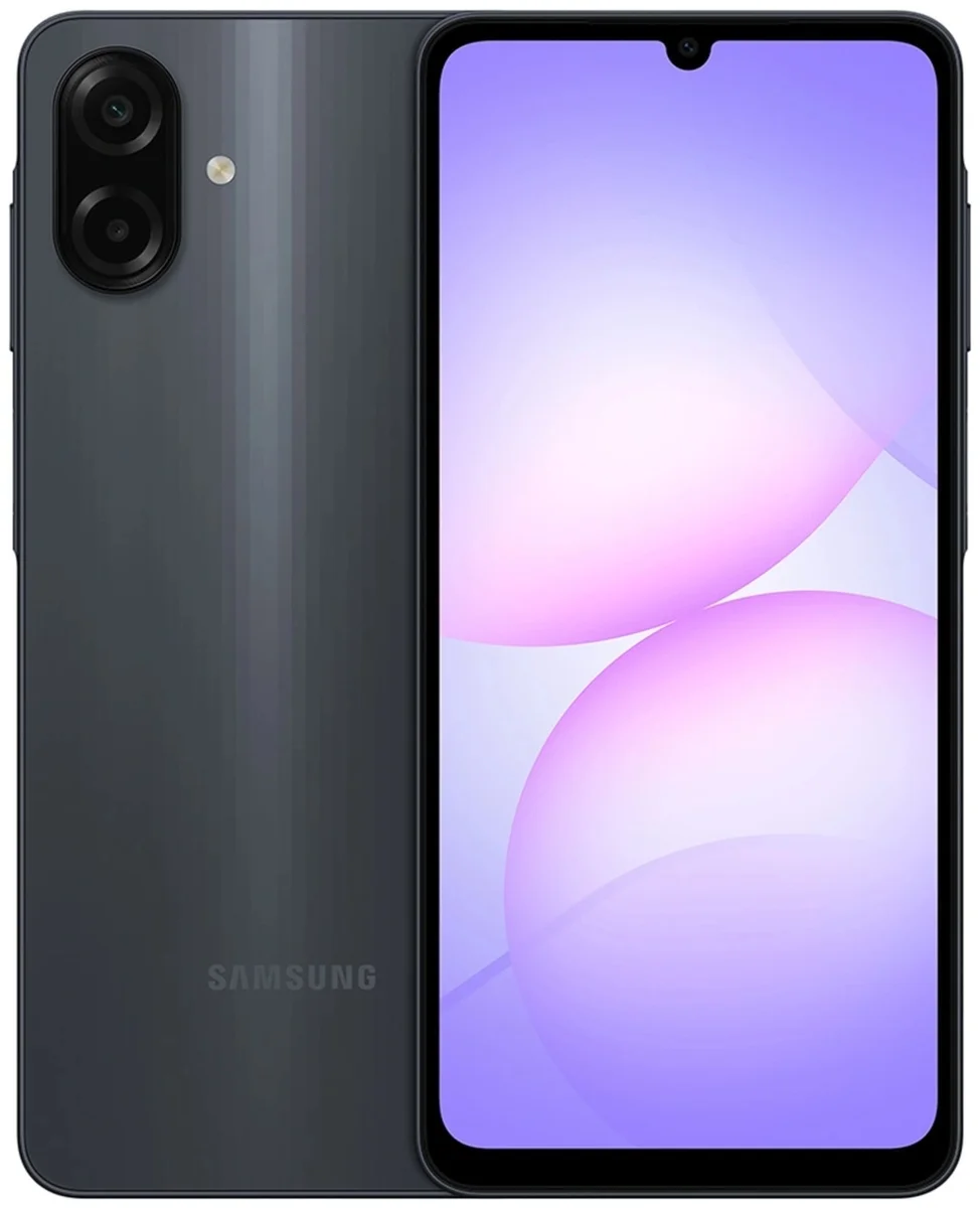 Смартфон Samsung Galaxy A07 4 ГБ/128 ГБ черный